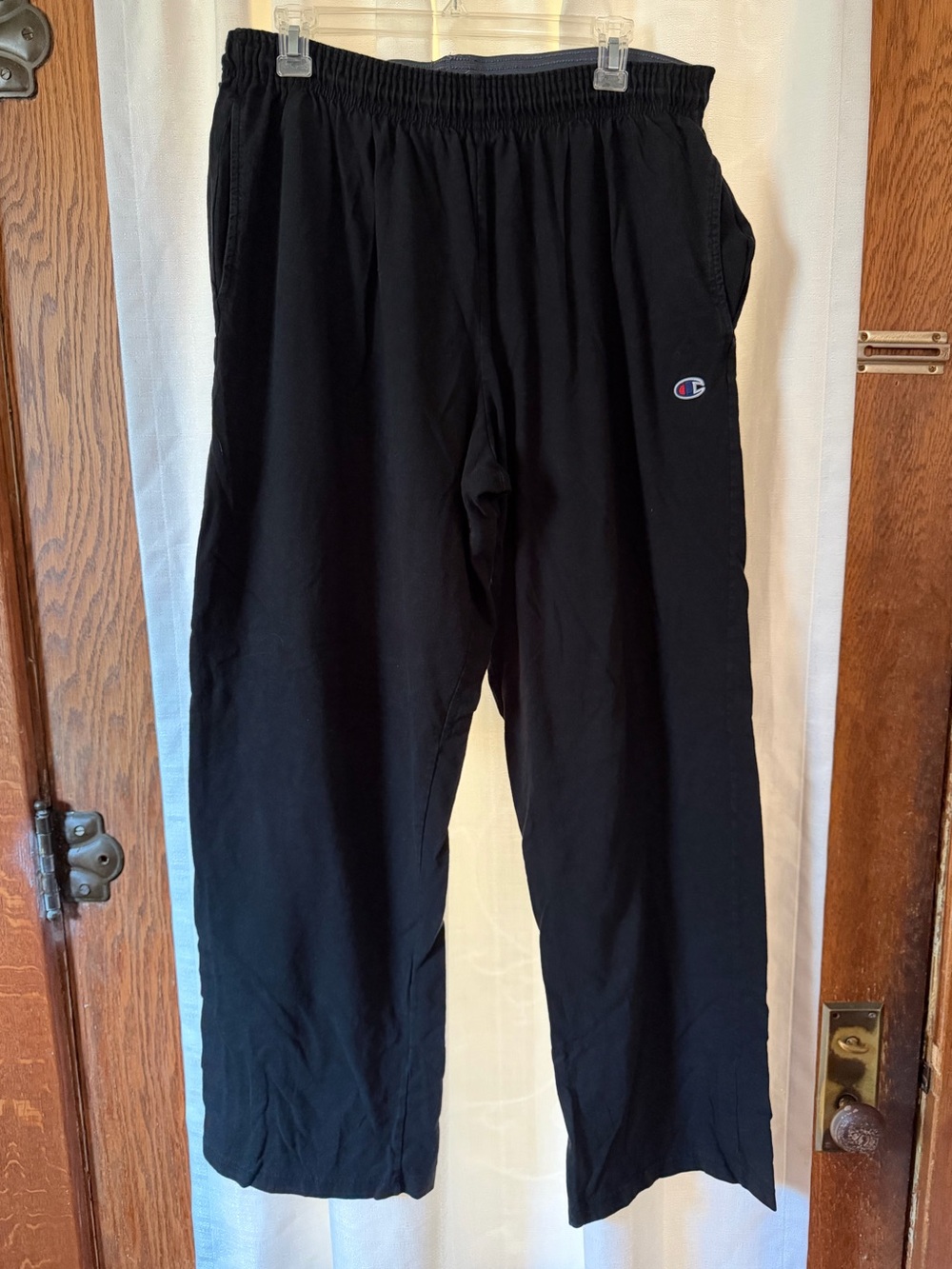 Champion | Men’s Black Athletic Pants | Size XL